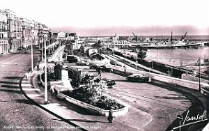 Alger - Boulevard Carnot - Monument aux Morts et la Gare